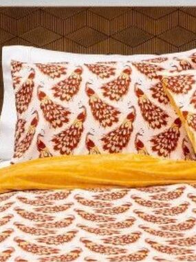 Opalhouse Peacock Reversible King Pillow Sham